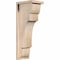 Ekena Millwork New Brighton Smooth Corbel w/Backplate, Douglas Fir, 7 1/2"W x 10"D x 26"H COR08X10X26NEB01SDF - alternate 1